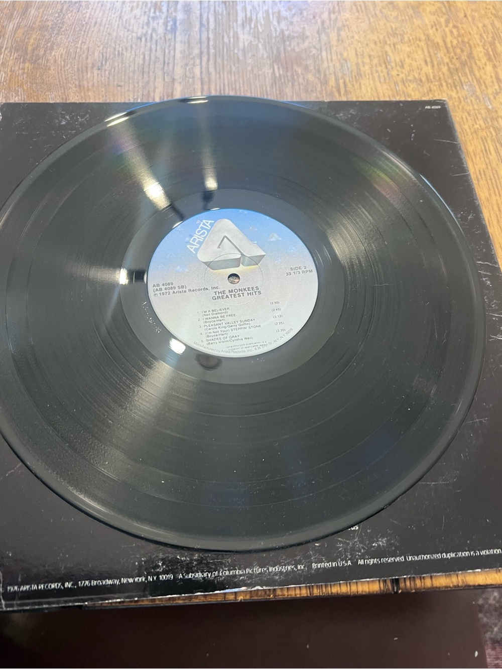 The Monkees Greatest Hits Vinyl Album - Red & Orange Cover - Picture 4 of 4